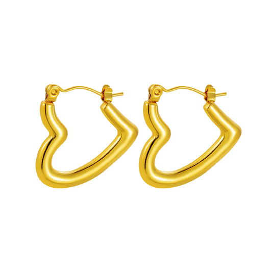 Oorbellen Hart clips