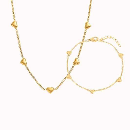 Giftbox Golden Heart